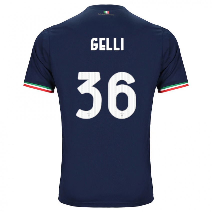 Hombre Camiseta Valerio Gelli #36 Armada 2ª Equipación 2023/24 La Camisa México