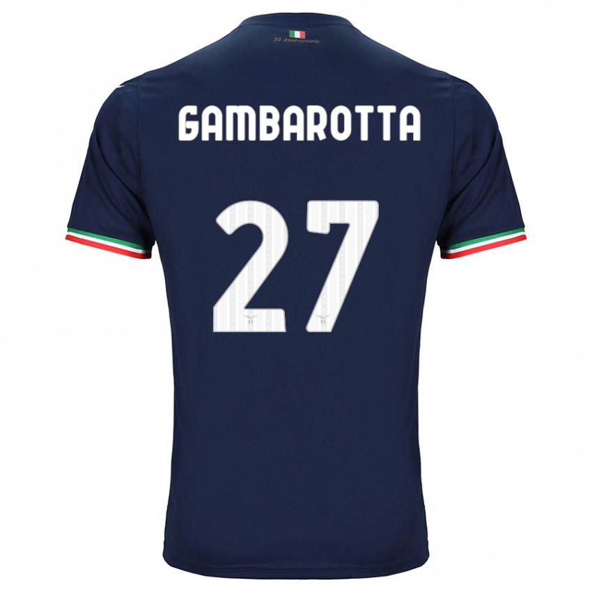 Hombre Camiseta Margot Gambarotta #27 Armada 2ª Equipación 2023/24 La Camisa México