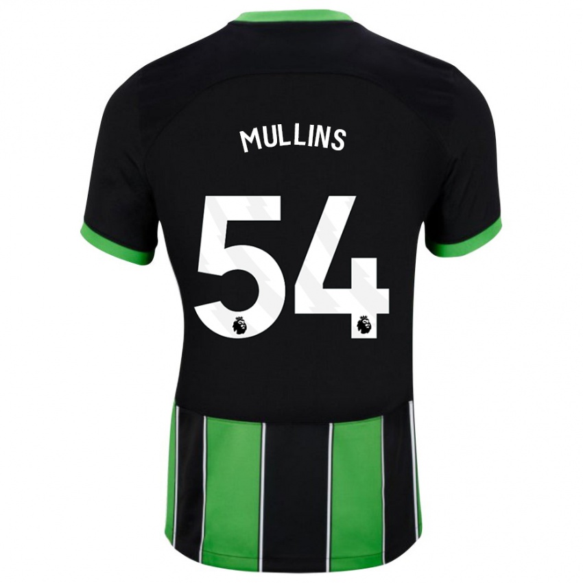 Hombre Camiseta Jamie Mullins #54 Verde Negro 2ª Equipación 2023/24 La Camisa México