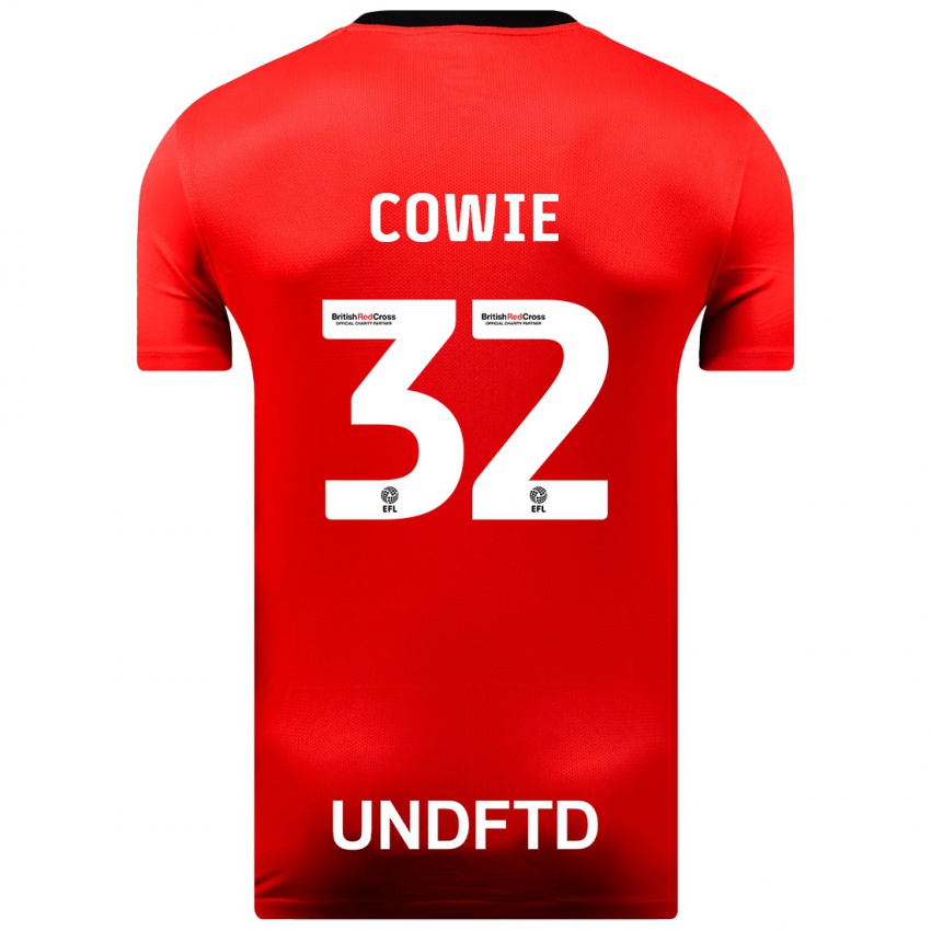 Hombre Camiseta Abbie Cowie #32 Rojo 2ª Equipación 2023/24 La Camisa México