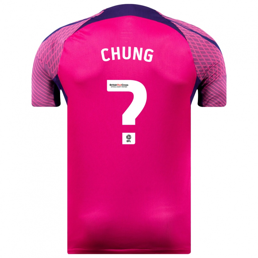 Hombre Camiseta Aaron Chung #0 Morado 2ª Equipación 2023/24 La Camisa México