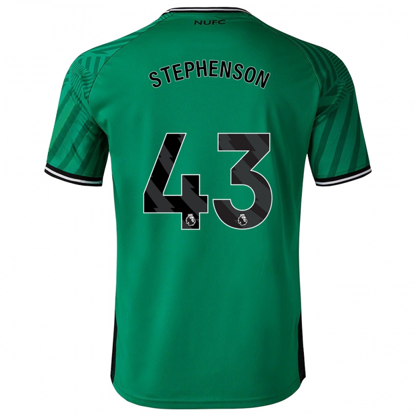Hombre Camiseta Dylan Stephenson #43 Verde 2ª Equipación 2023/24 La Camisa México