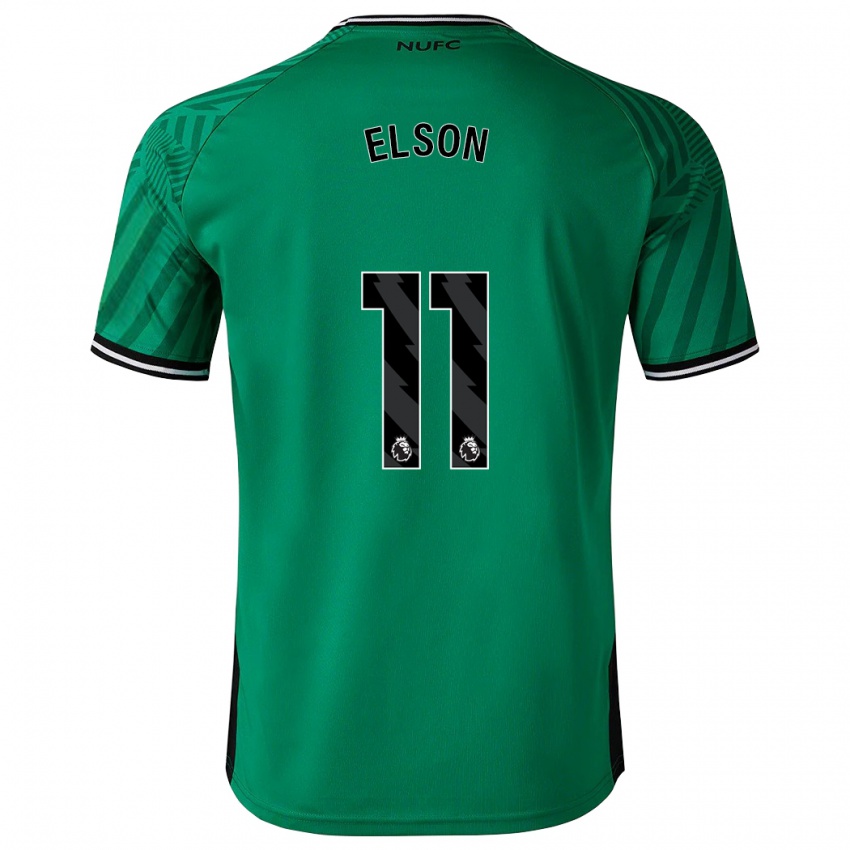 Hombre Camiseta Kacie Elson #11 Verde 2ª Equipación 2023/24 La Camisa México