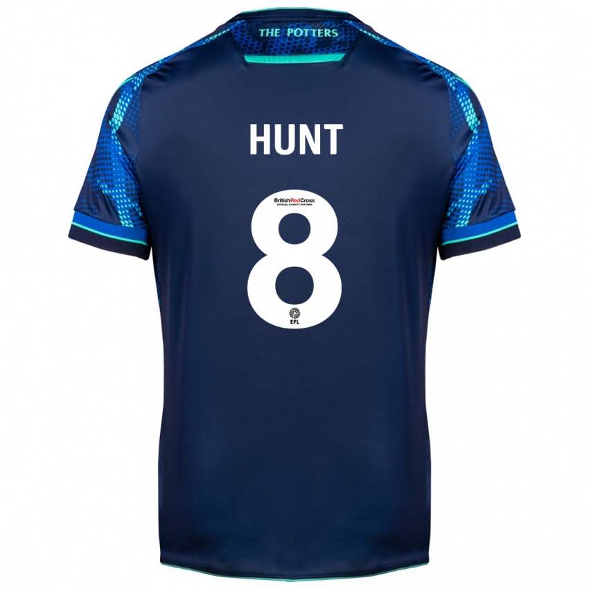 Hombre Camiseta Abby Hunt #8 Armada 2ª Equipación 2023/24 La Camisa México