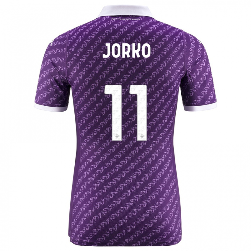 Mujer Camiseta Jonathan Ikone #11 Violeta 1ª Equipación 2023/24 La Camisa México