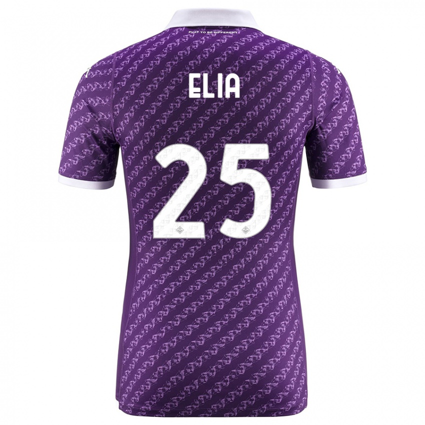 Mujer Camiseta Mirko Elia #25 Violeta 1ª Equipación 2023/24 La Camisa México