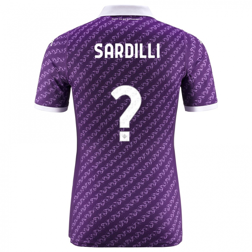Mujer Camiseta Davide Sardilli #0 Violeta 1ª Equipación 2023/24 La Camisa México