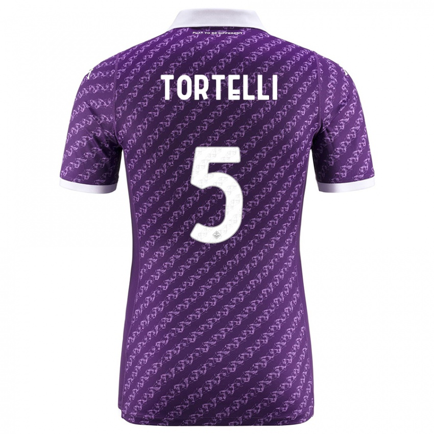 Mujer Camiseta Alice Tortelli #5 Violeta 1ª Equipación 2023/24 La Camisa México