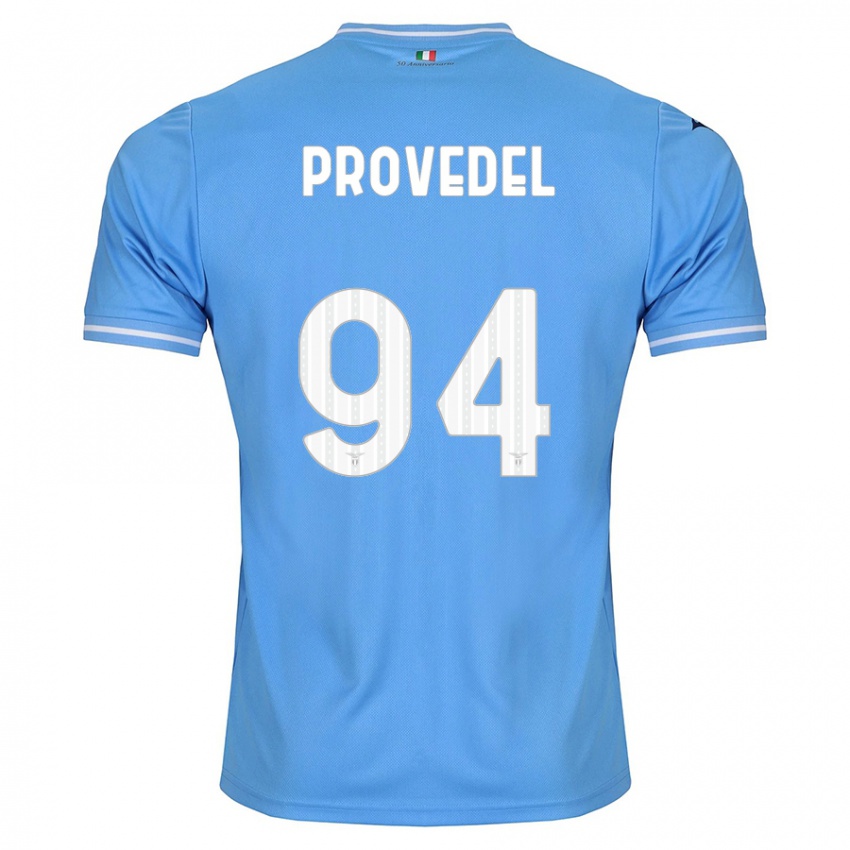 Mujer Camiseta Ivan Provedel #94 Azul 1ª Equipación 2023/24 La Camisa México