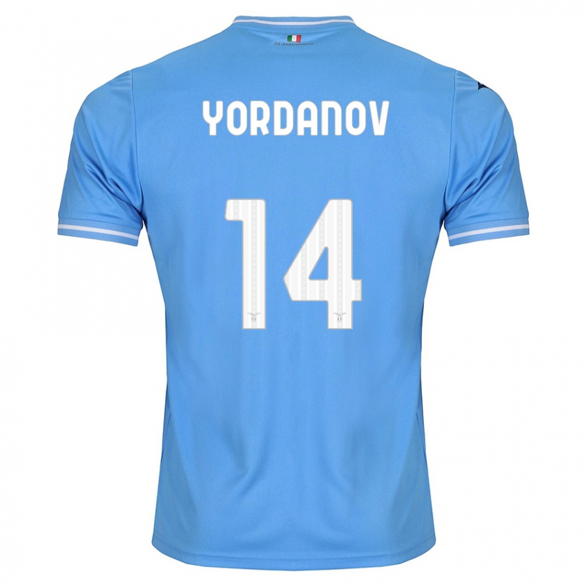Mujer Camiseta Damyan Yordanov #14 Azul 1ª Equipación 2023/24 La Camisa México