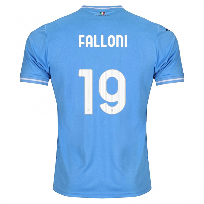 Mujer Camiseta Ludovica Falloni #19 Azul 1ª Equipación 2023/24 La Camisa México