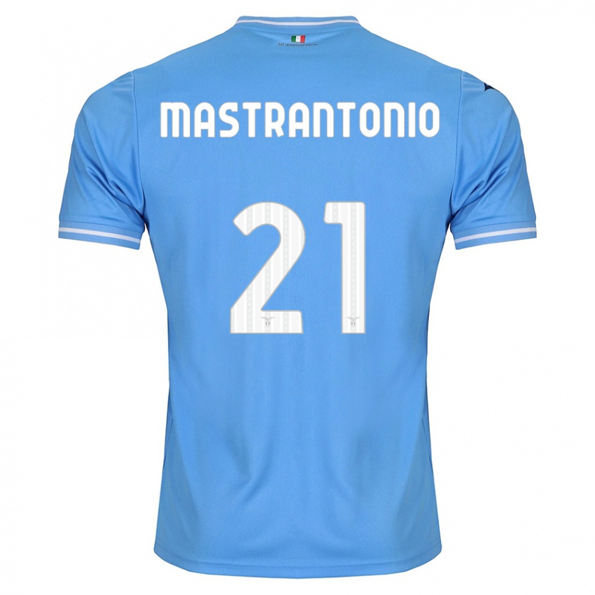 Mujer Camiseta Ella Mastrantonio #21 Azul 1ª Equipación 2023/24 La Camisa México