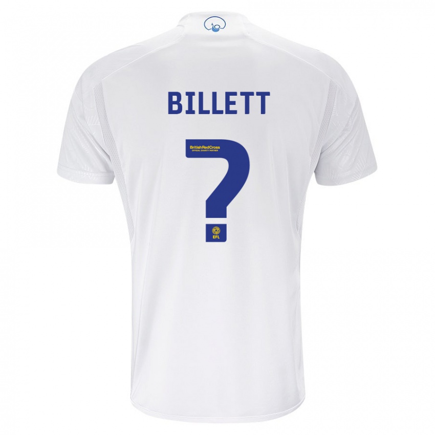 Mujer Camiseta Joe Billett #0 Blanco 1ª Equipación 2023/24 La Camisa México
