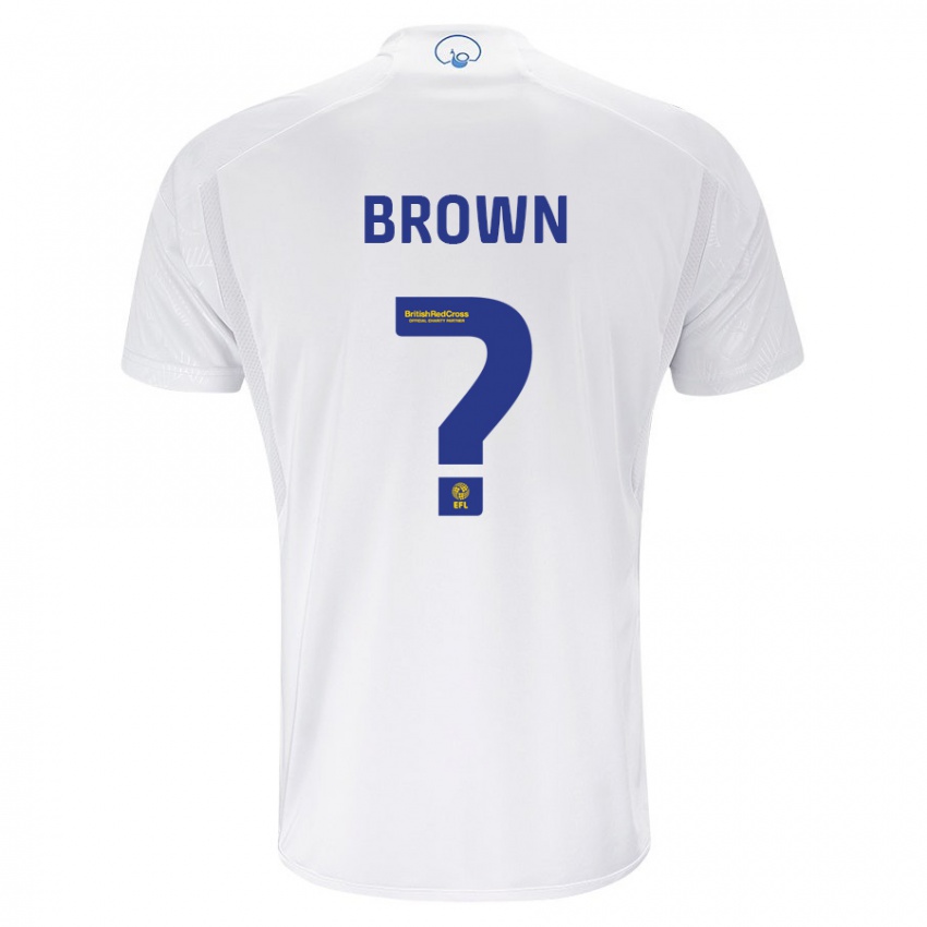 Mujer Camiseta Lleyton Brown #0 Blanco 1ª Equipación 2023/24 La Camisa México