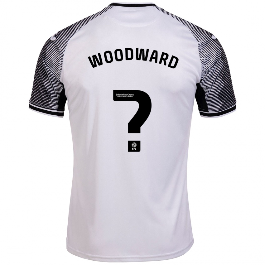 Mujer Camiseta Thomas Woodward #0 Blanco 1ª Equipación 2023/24 La Camisa México