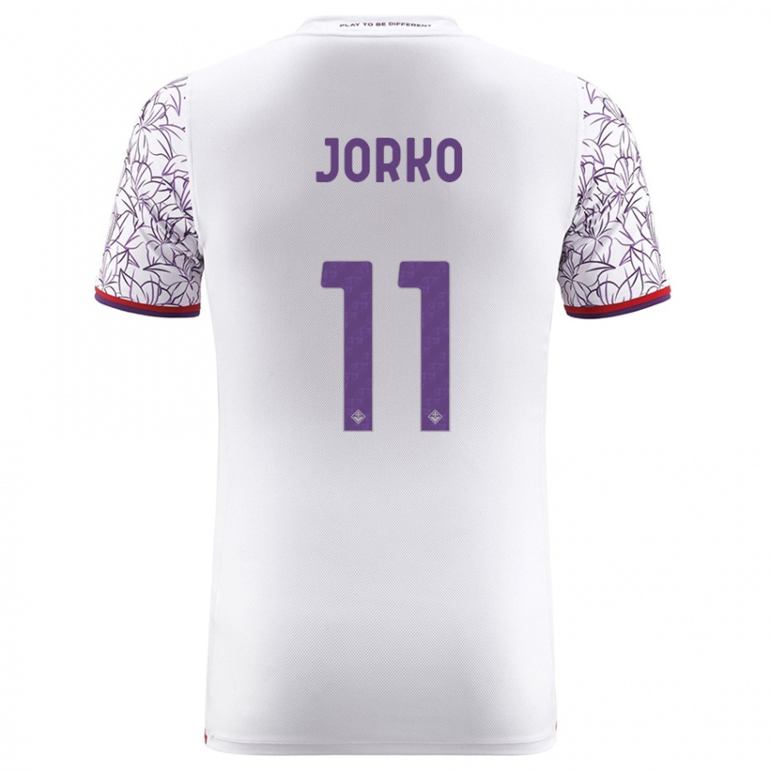 Mujer Camiseta Jonathan Ikone #11 Blanco 2ª Equipación 2023/24 La Camisa México