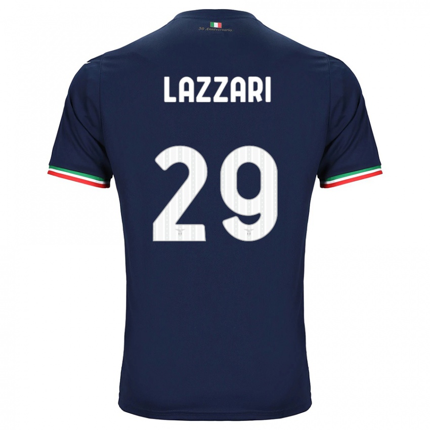 Mujer Camiseta Manuel Lazzari #29 Armada 2ª Equipación 2023/24 La Camisa México