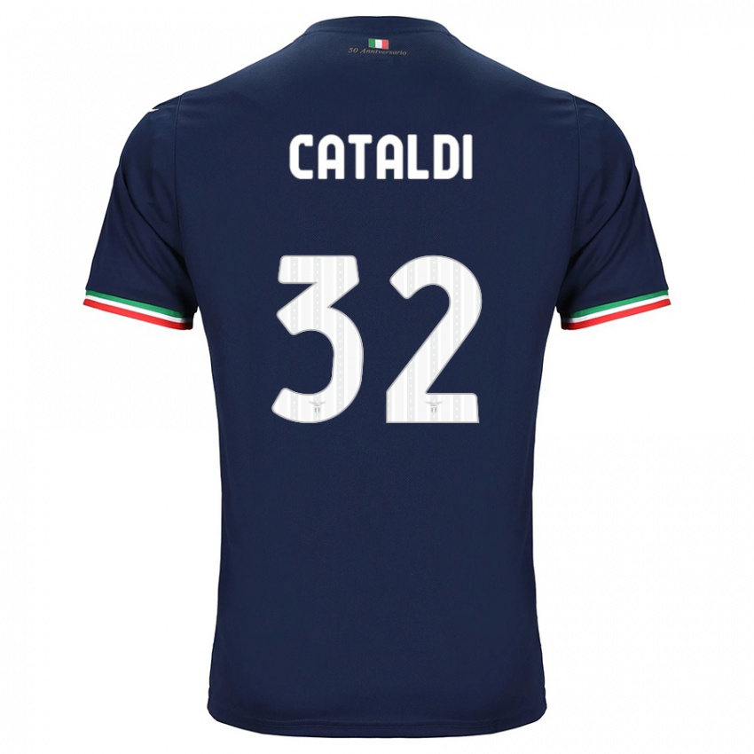 Mujer Camiseta Danilo Cataldi #32 Armada 2ª Equipación 2023/24 La Camisa México