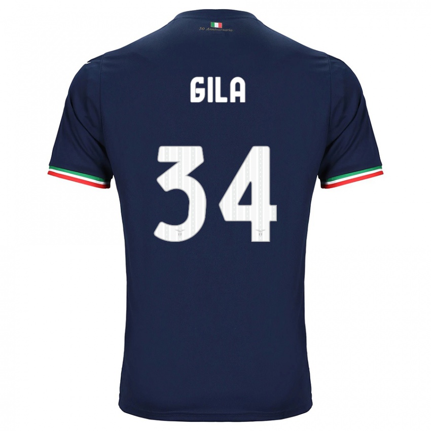 Mujer Camiseta Mario Gila #34 Armada 2ª Equipación 2023/24 La Camisa México