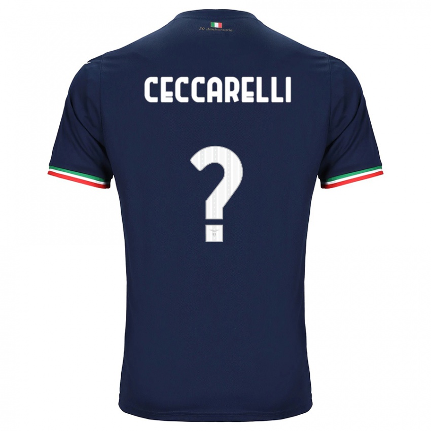 Mujer Camiseta Alessandro Ceccarelli #0 Armada 2ª Equipación 2023/24 La Camisa México