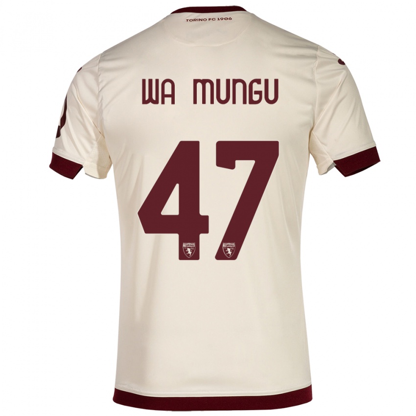 Mujer Camiseta Vimoj Muntu Wa Mungu #47 Champán 2ª Equipación 2023/24 La Camisa México