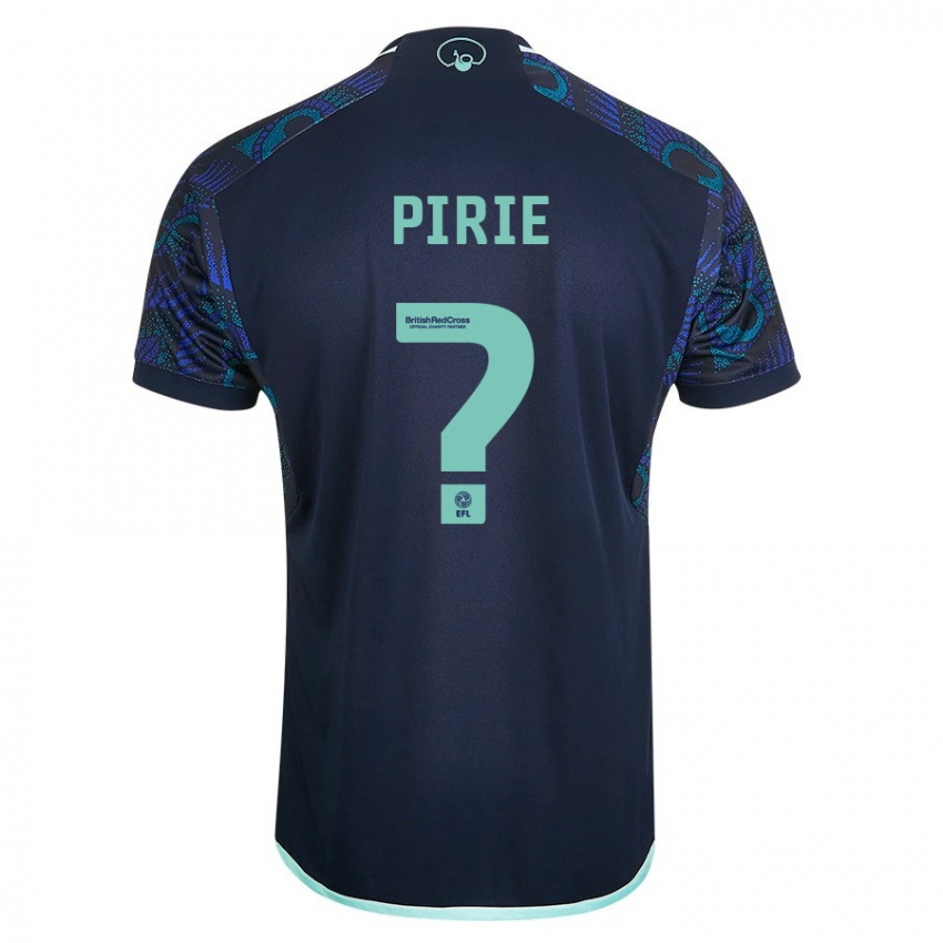 Mujer Camiseta Lewis Pirie #0 Azul 2ª Equipación 2023/24 La Camisa México