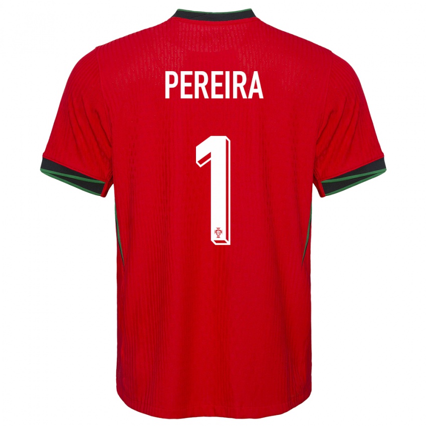 Niño Camiseta Portugal Ines Pereira #1 Rojo 1ª Equipación 24-26 La Camisa México