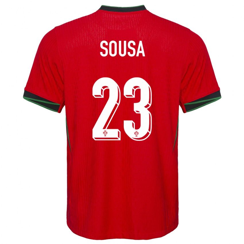 Niño Camiseta Portugal Afonso Sousa #23 Rojo 1ª Equipación 24-26 La Camisa México