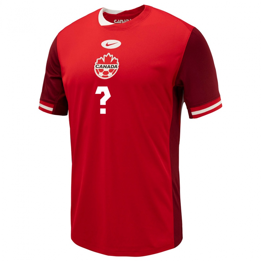 Niño Camiseta Canadá Adisa De Rosario #0 Rojo 1ª Equipación 24-26 La Camisa México