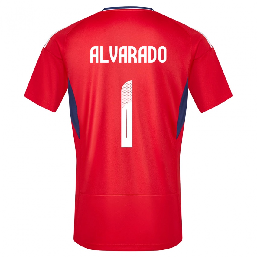 Hombre Camiseta Costa Rica Esteban Alvarado #1 Rojo 1ª Equipación 24-26 La Camisa México