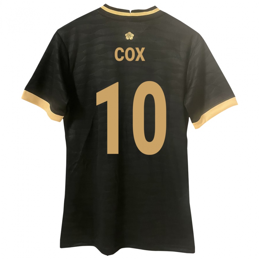 Mujer Camiseta Panamá Marta Cox #10 Negro 2ª Equipación 24-26 La Camisa México