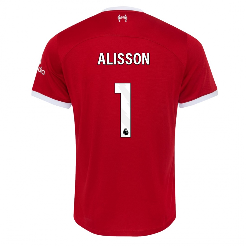 Niño Camiseta Alisson #1 Rojo 1ª Equipación 2023/24 La Camisa México