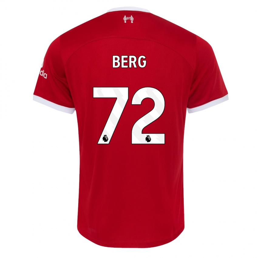 Niño Camiseta Sepp Van Den Berg #72 Rojo 1ª Equipación 2023/24 La Camisa México