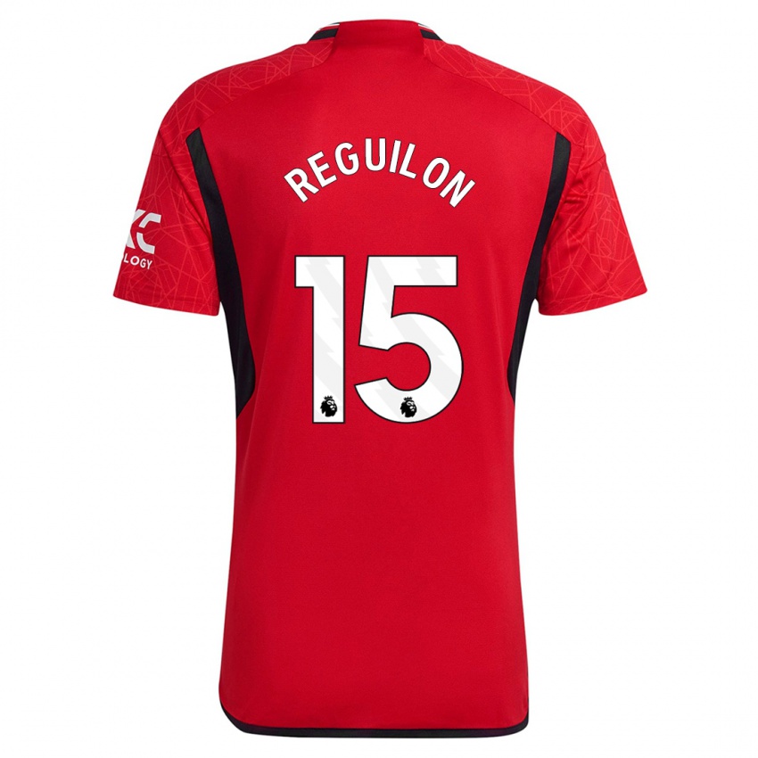 Niño Camiseta Sergio Reguilon #15 Rojo 1ª Equipación 2023/24 La Camisa México
