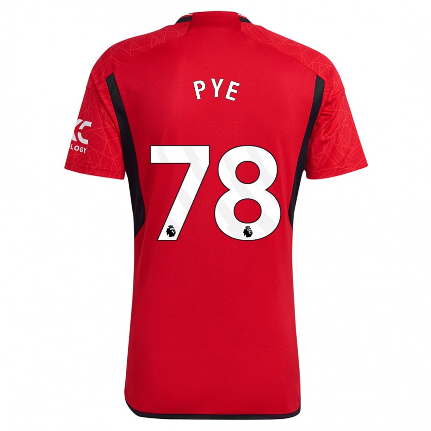 Niño Camiseta Logan Pye #78 Rojo 1ª Equipación 2023/24 La Camisa México