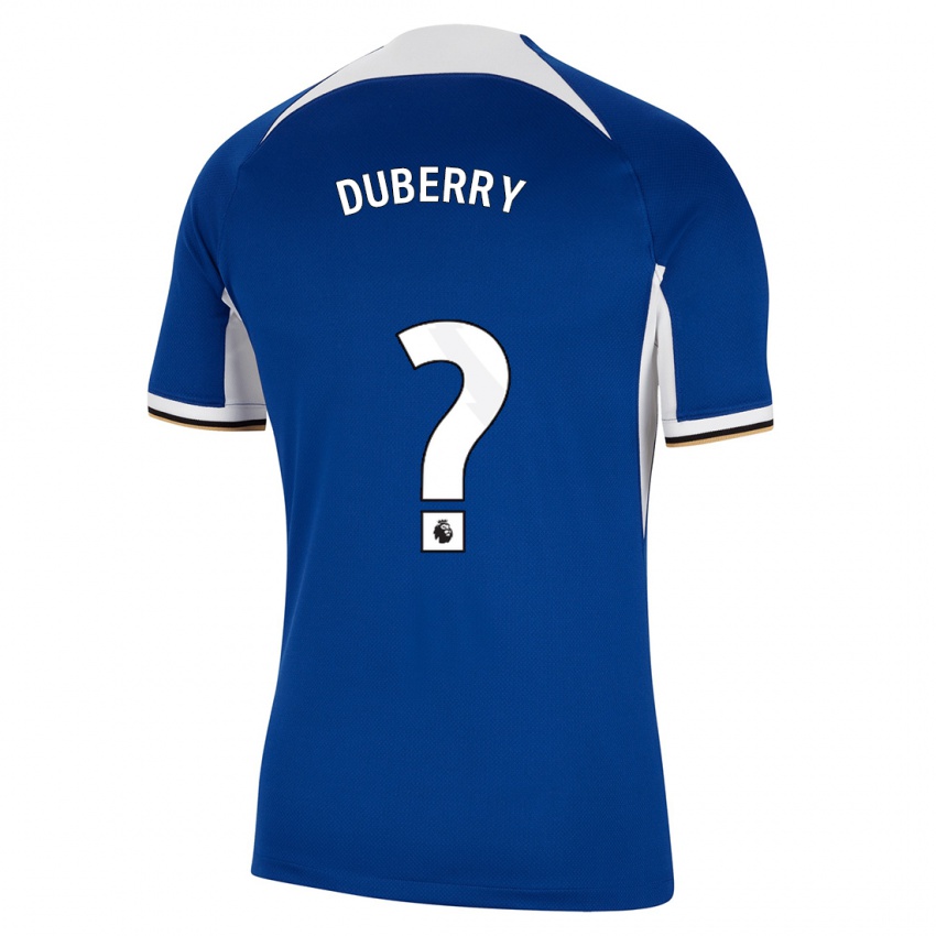 Niño Camiseta Zain Silcott-Duberry #0 Azul 1ª Equipación 2023/24 La Camisa México