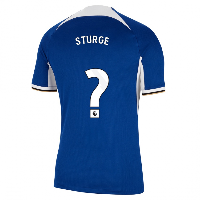 Niño Camiseta Zak Sturge #0 Azul 1ª Equipación 2023/24 La Camisa México