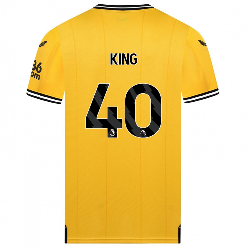 Niño Camiseta Tom King #40 Amarillo 1ª Equipación 2023/24 La Camisa México