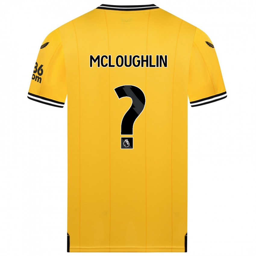 Niño Camiseta Lee Mcloughlin #0 Amarillo 1ª Equipación 2023/24 La Camisa México