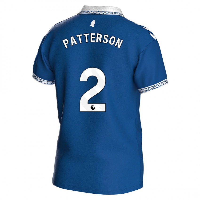Niño Camiseta Nathan Patterson #2 Azul Real 1ª Equipación 2023/24 La Camisa México