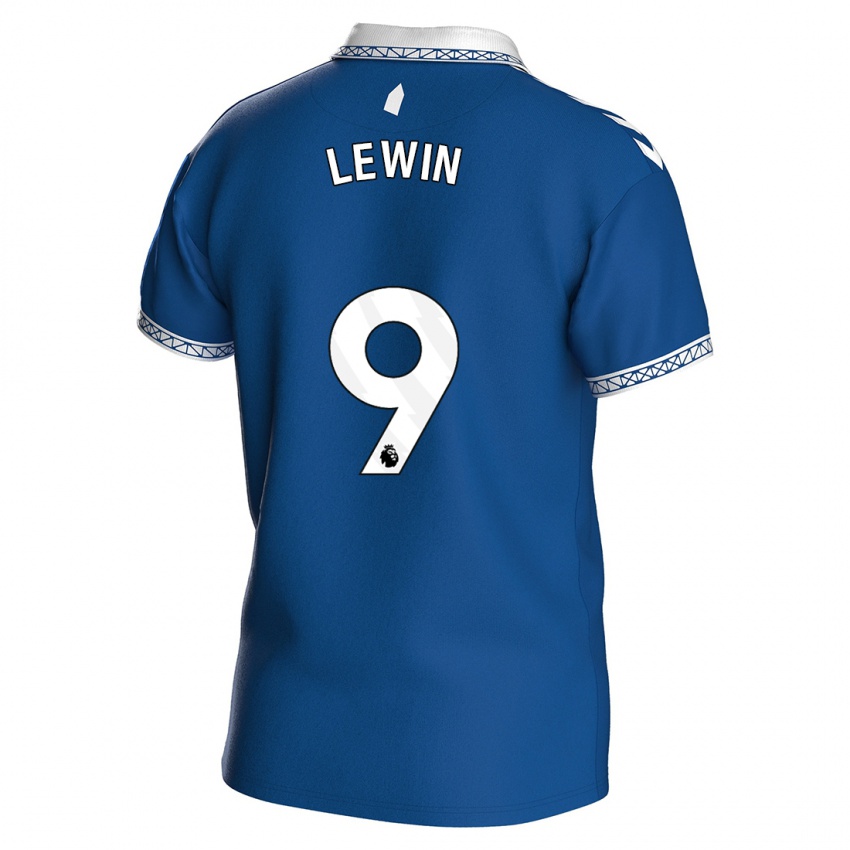 Niño Camiseta Dominic Calvert-Lewin #9 Azul Real 1ª Equipación 2023/24 La Camisa México
