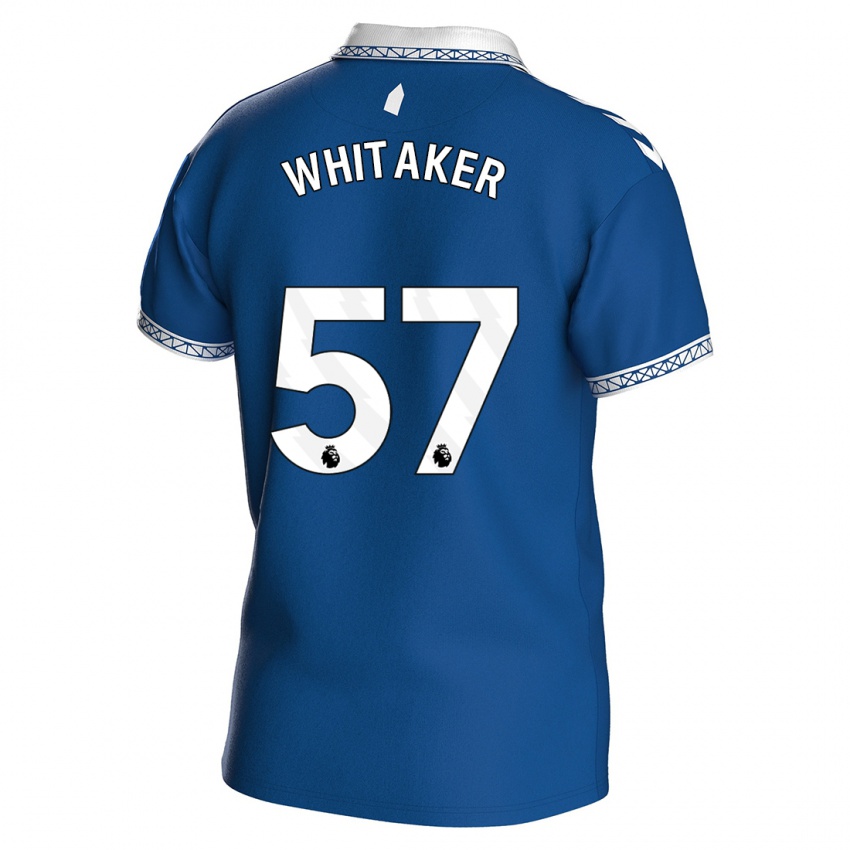 Niño Camiseta Charlie Whitaker #57 Azul Real 1ª Equipación 2023/24 La Camisa México