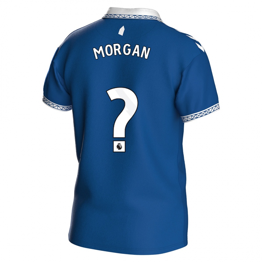 Niño Camiseta George Morgan #0 Azul Real 1ª Equipación 2023/24 La Camisa México