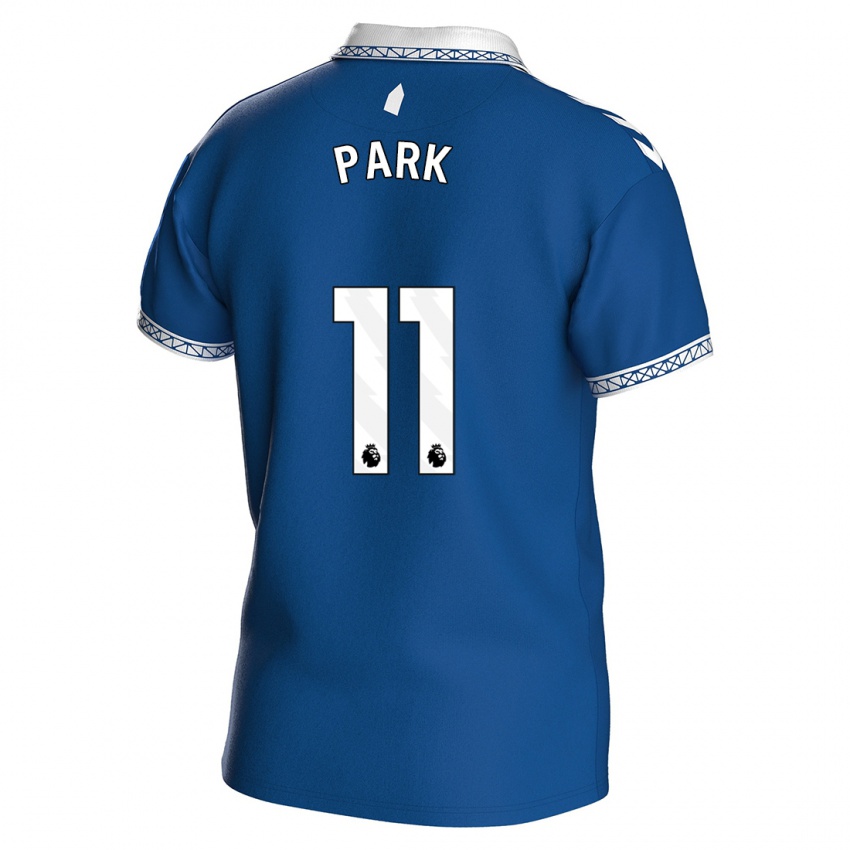 Niño Camiseta Jess Park #11 Azul Real 1ª Equipación 2023/24 La Camisa México