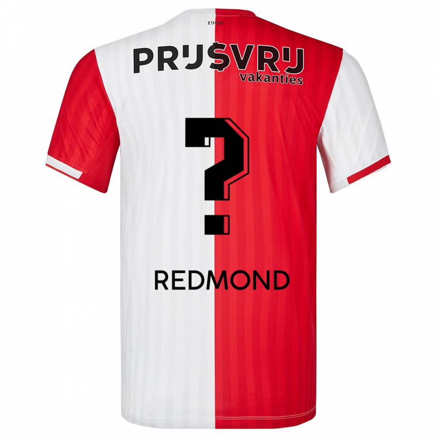 Niño Camiseta Zepiqueno Redmond #0 Rojo Blanco 1ª Equipación 2023/24 La Camisa México