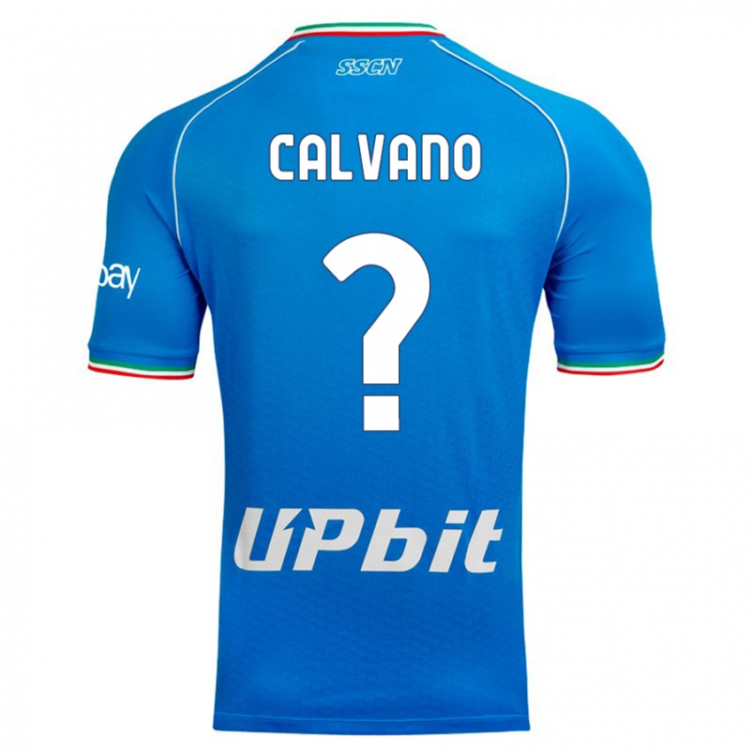 Niño Camiseta Giovanni Calvano #0 Cielo Azul 1ª Equipación 2023/24 La Camisa México