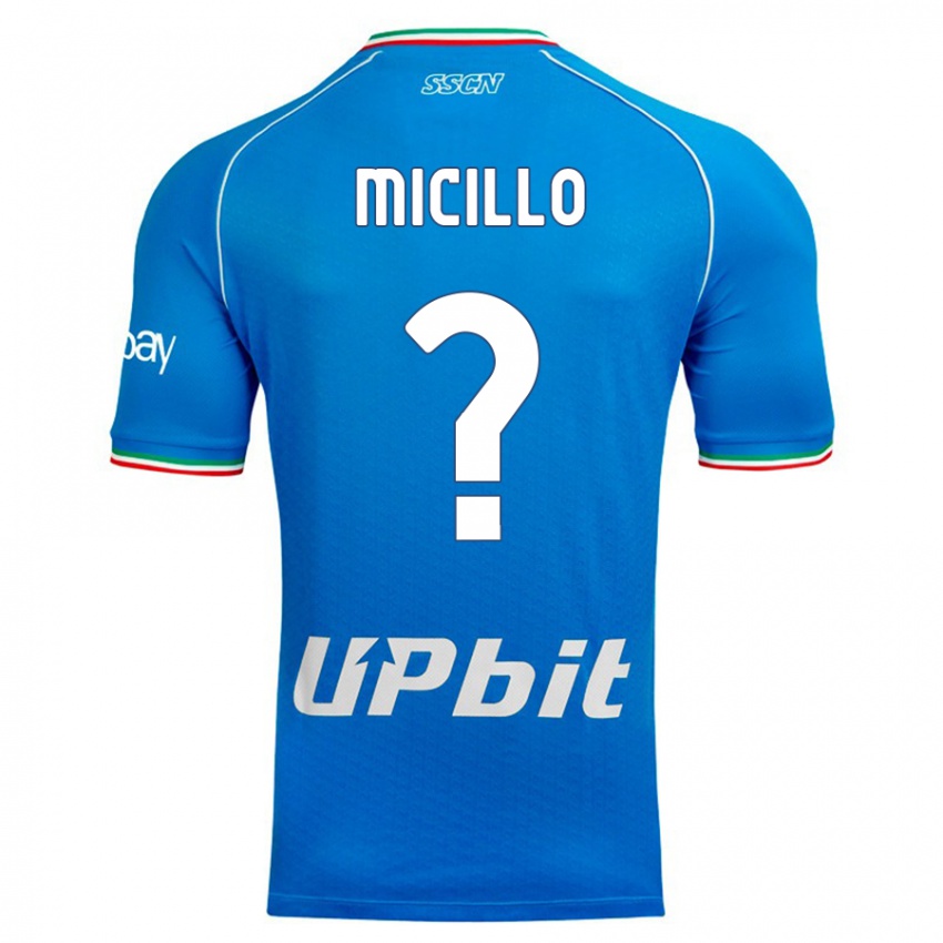 Niño Camiseta Salvatore Micillo #0 Cielo Azul 1ª Equipación 2023/24 La Camisa México