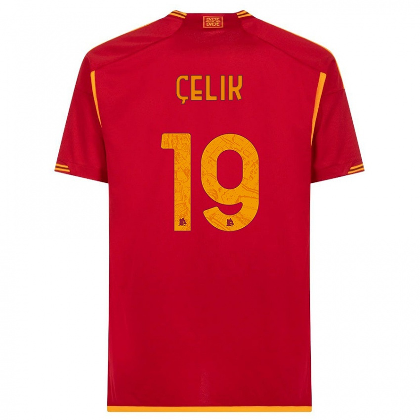 Niño Camiseta Zeki Celik #19 Rojo 1ª Equipación 2023/24 La Camisa México