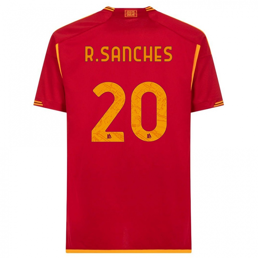 Niño Camiseta Renato Sanches #20 Rojo 1ª Equipación 2023/24 La Camisa México