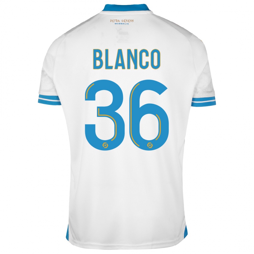 Niño Camiseta Ruben Blanco #36 Blanco 1ª Equipación 2023/24 La Camisa México